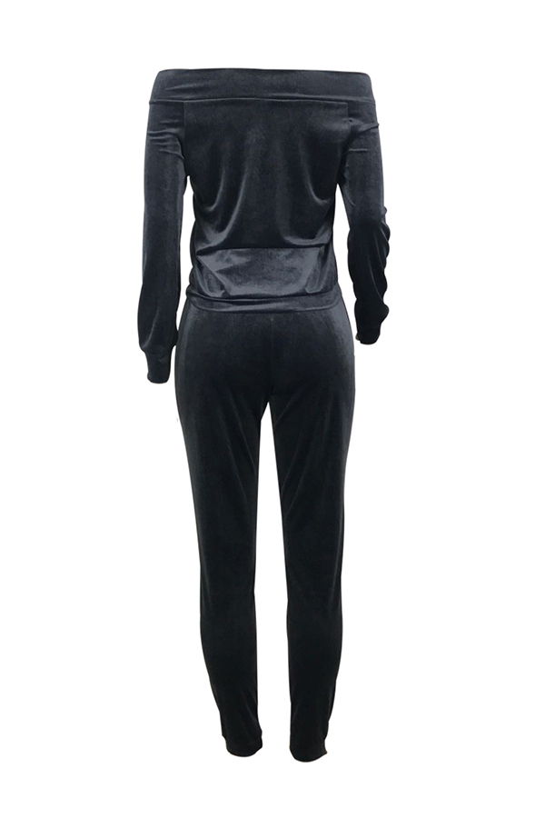 grey corduroy pants