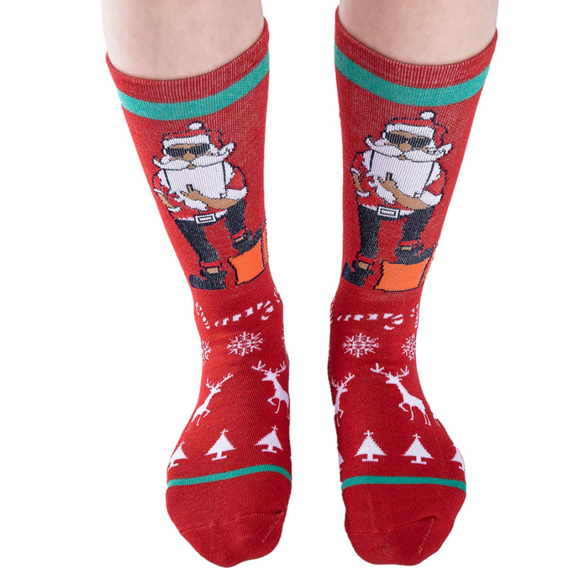 Lovely Fashionable Christmas Pattern Red SocksLW | Fashion Online For ...