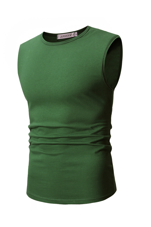 Lovely Casual Dark Green Cotton VestLW | Fashion Online For Women ...