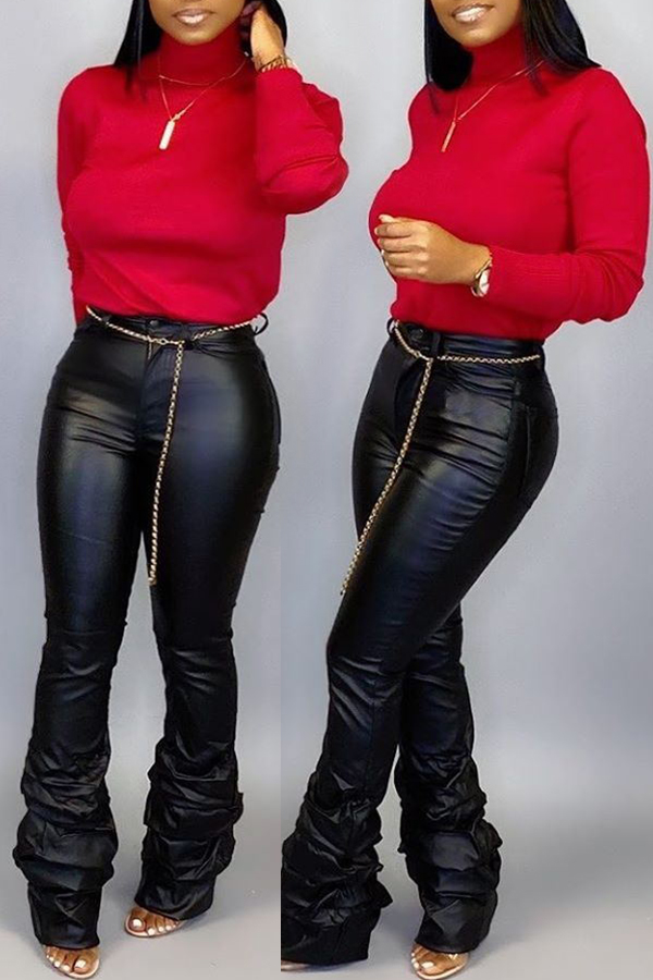 Lovely Casual Tassel Design Black PantsLW Fashion Online For Women