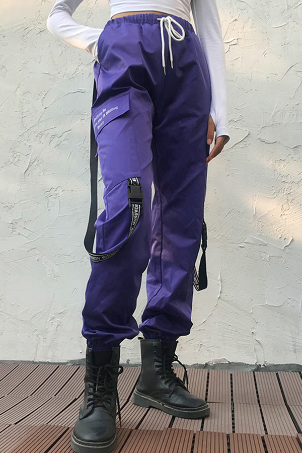 purple patched jeans