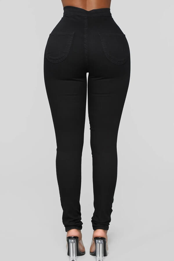 Lovely Trendy Skinny Black PantsLW | Fashion Online For Women ...