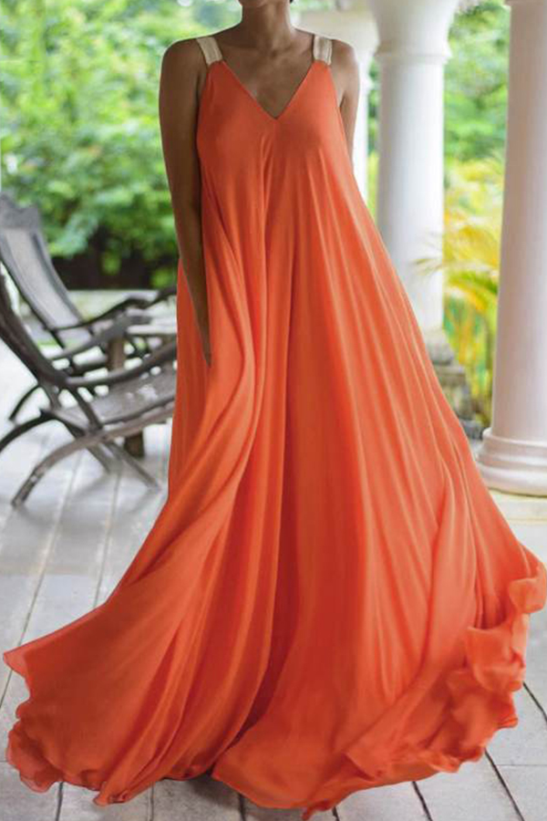 bohemian backless maxi dress