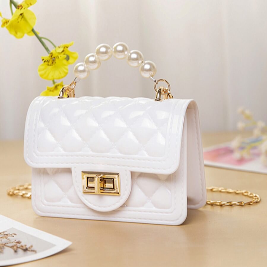 LW Trendy Chain Strap White Crossbody BagsLW Fashion Online For Women