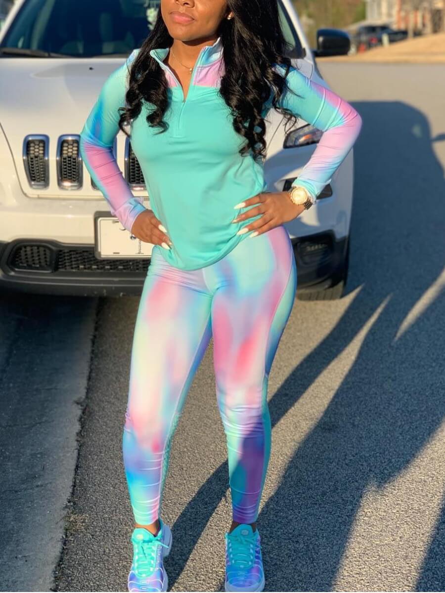 tie dye juicy couture tracksuit