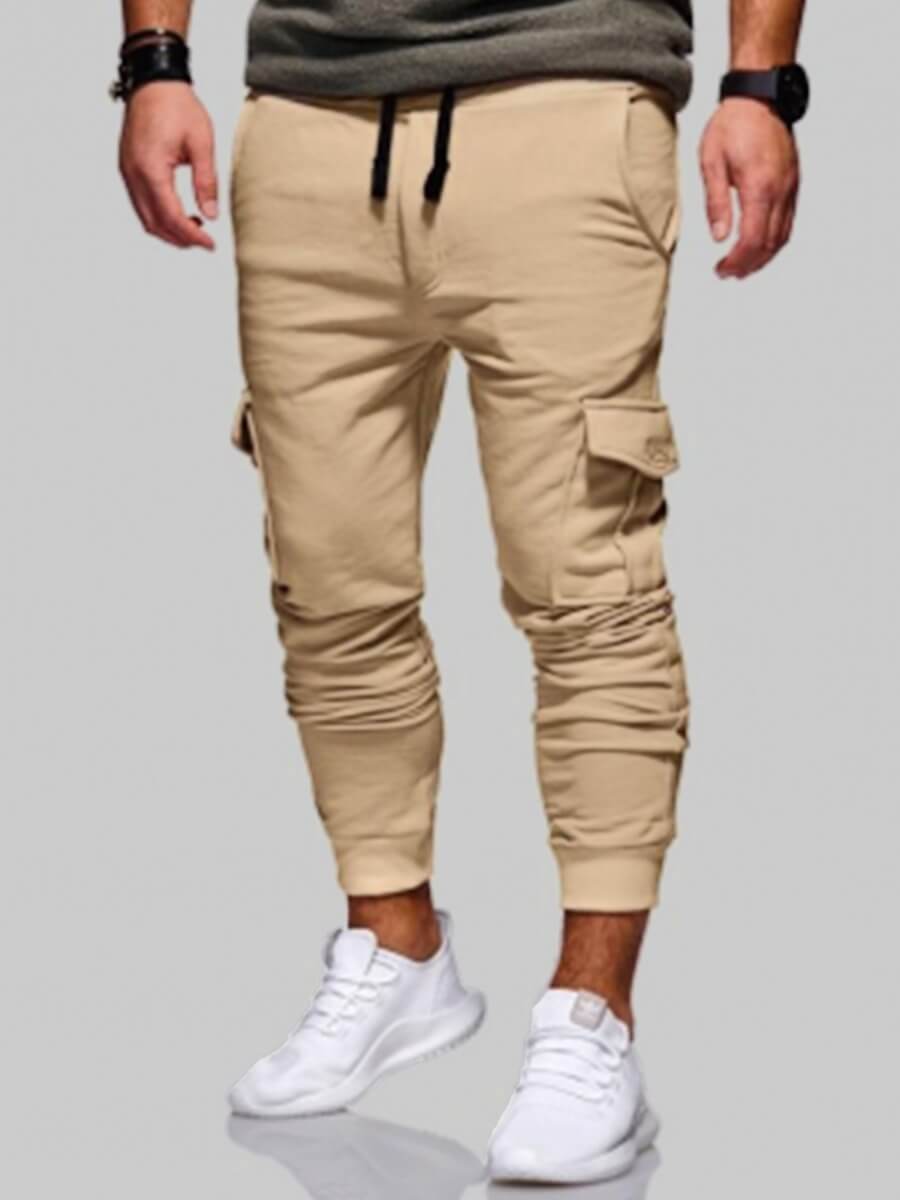 tie waist khaki pants